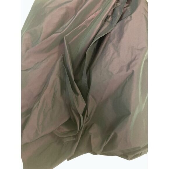 Pauw Amsterdam Purple Taffeta Gathered Designer Skirt size 2 - Picture 4 of 5